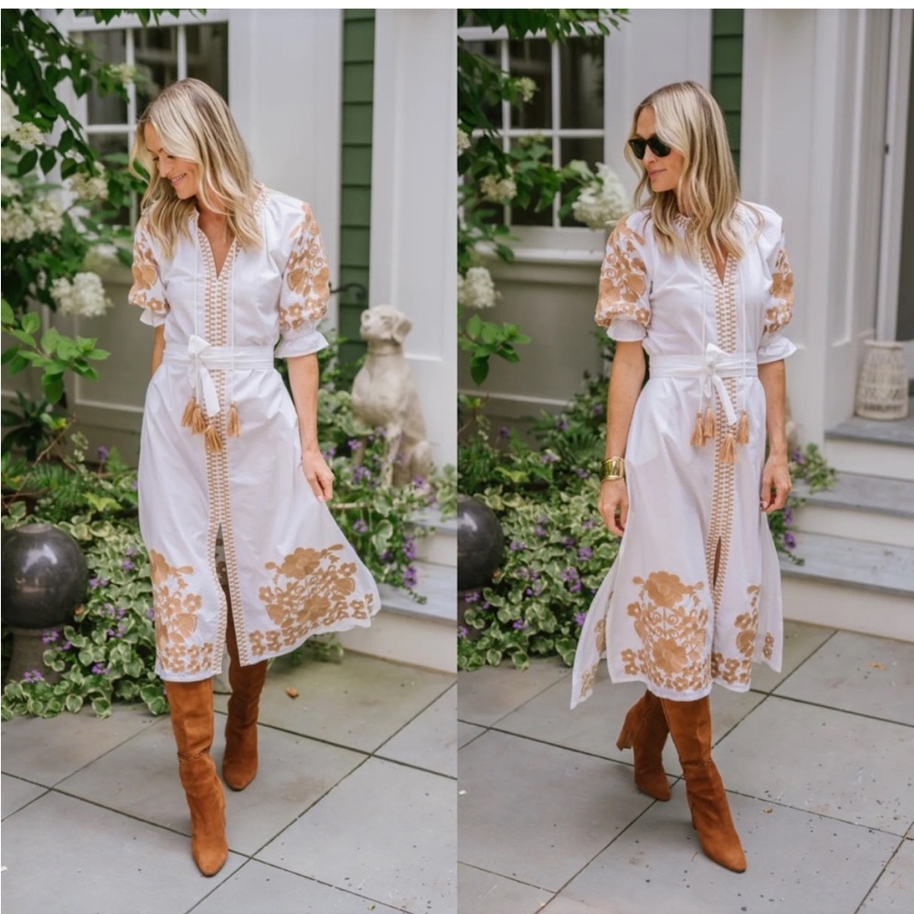 Julia Amory White Coatue Dress
